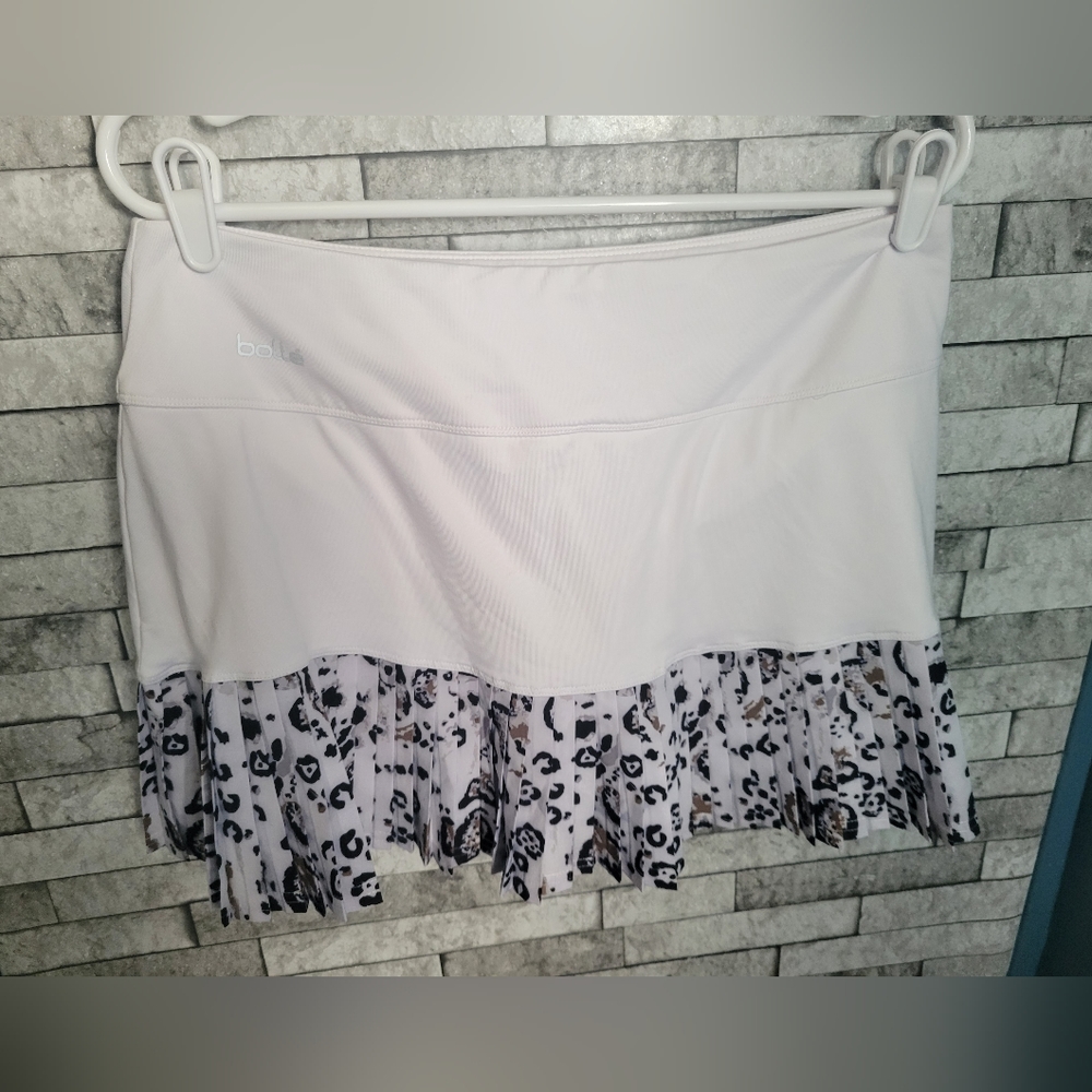Bolle White ruffle Tennis/golf‎ Skort Size Large